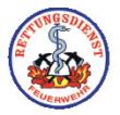 Aufkleber Rettungsdienst Feuerwehr